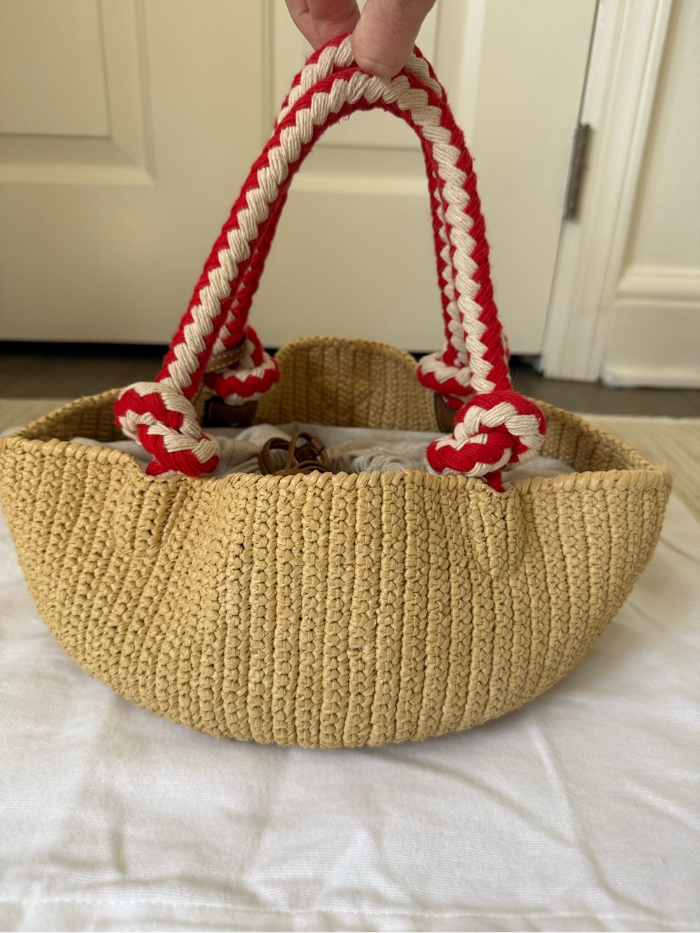 Prada Rope-Handle Small Crochet Bag - Picture 4 of 9